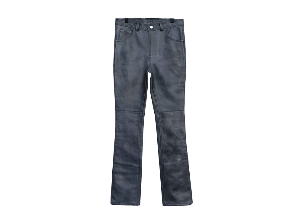 Blue Used Leather Pants
