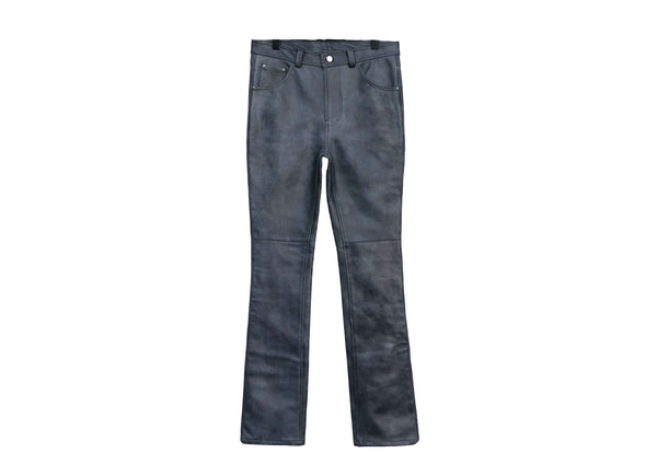 Blue Used Leather Pants